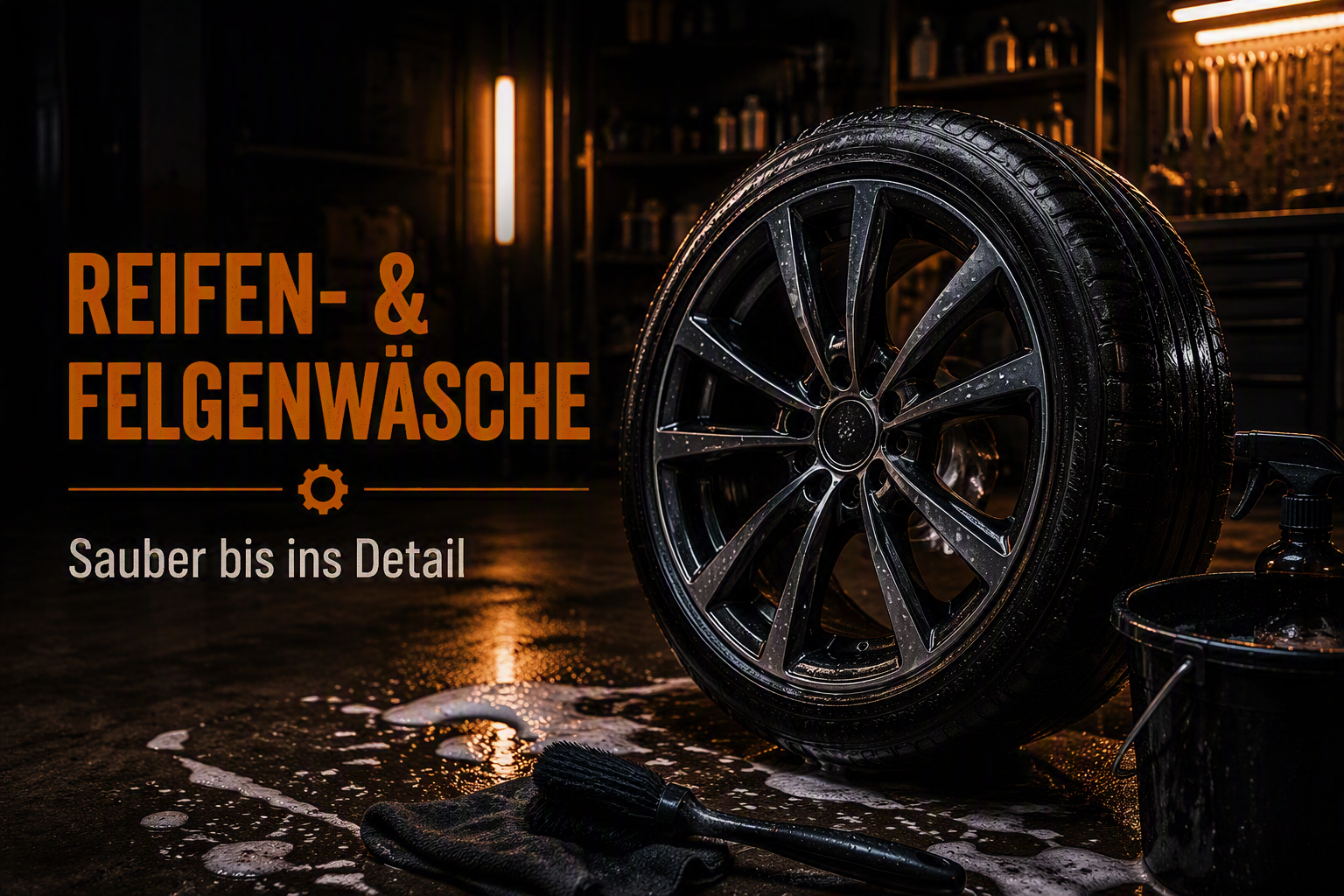 Felgenwäsche
