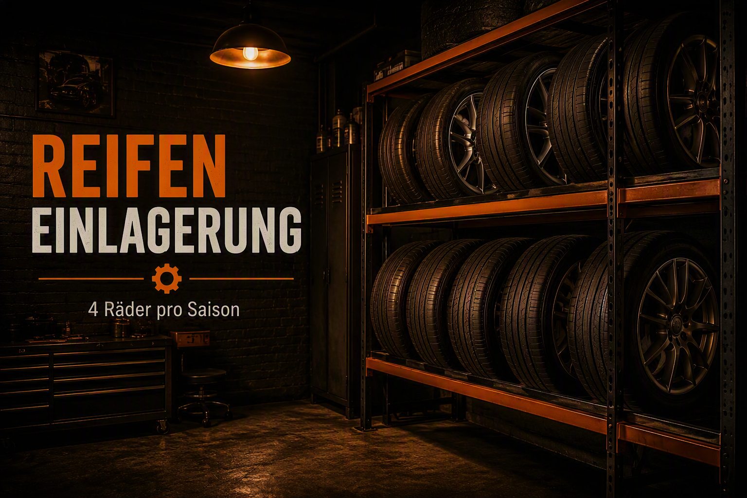 Reifeneinlagerung