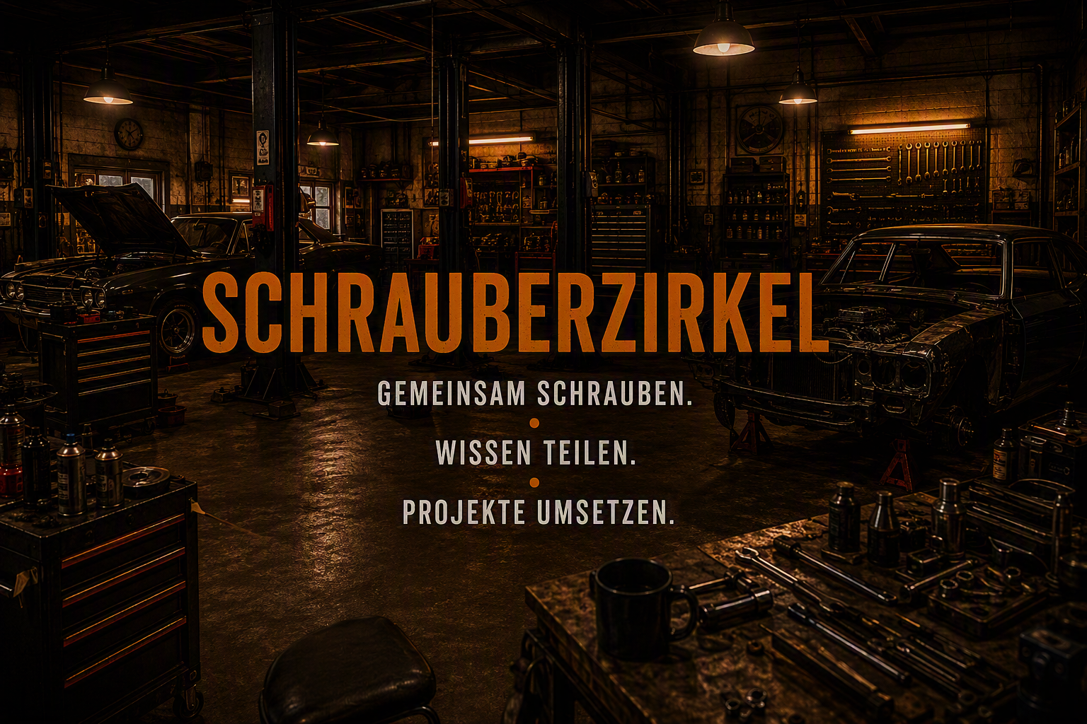 Schrauberzirkel bei Stephans-Garage